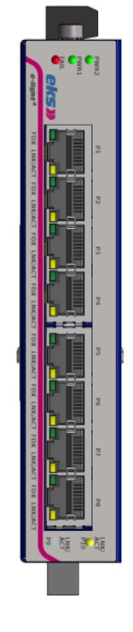 EL100-4U-8TX-1FX-MM-SC